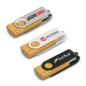 117042 - Helix 4GB Bamboo Flash Drive