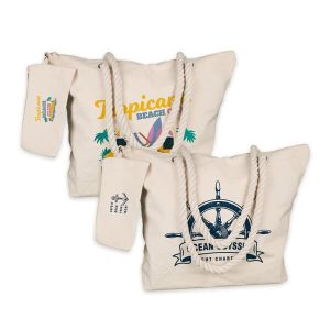 Ariel Canvas Tote Bag LL2361