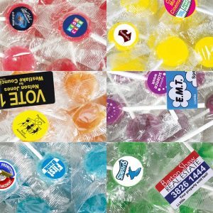 Corporate Colour Lollipops LL560