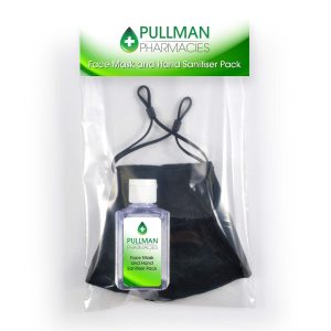 Deluxe Face Mask / Hand Sanitiser Pack LL6023
