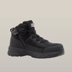 HARD YAKKA X Range Mid Composite Toe Safety Boot - Black