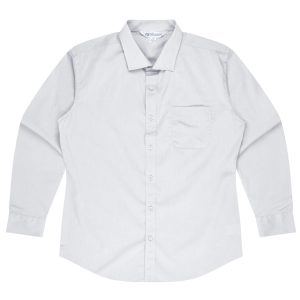 Mens Mosman Long Sleeve White Xxs