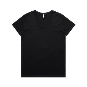 AS Colour 4023 WOS MAPLE V NECK TEE