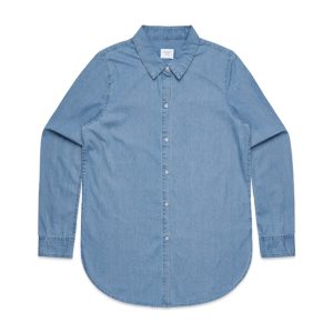 AS Colour 4042 WOS BLUE DENIM SHIRT