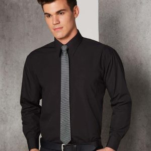 Winning Spirit Man's poplin shirt,long sleeve