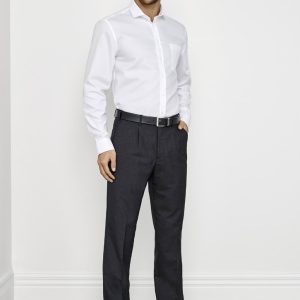 Bizcollection Mens Classic Pleat Pant