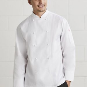 Bizcollection Mens Al Dente Long Sleeve Chef Jacket