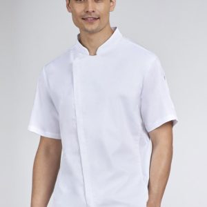Bizcollection Mens Alfresco Short Sleeve Chef Jacket