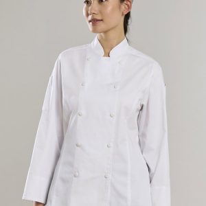 Bizcollection Womens Gusto Long Sleeve Chef Jacket