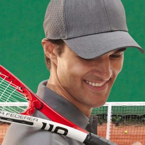 Winning Spirit 4-Way Stretch Laser Cut Runner's Cap