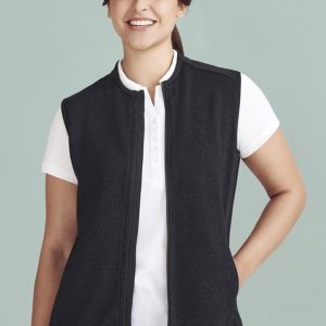 Biz Care Womens Nova Zip Front Vest