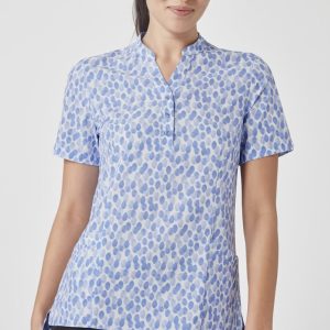 Biz Care Womens Florence Stardust Print Tunic