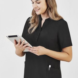 Biz Care Womens Florence Plain Tunic