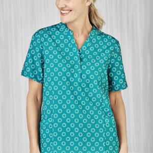 Biz Care Womens Florence Daisy Print Tunic
