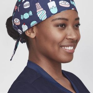 Biz Care Unisex Printed Scrub Cap
