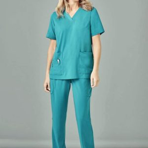 Biz Care Womens Avery Straight Leg Scrub Pant