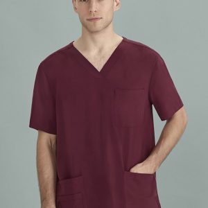Biz Care Mens Avery V-Neck Scrub Top