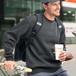 Winning Spirit American style crewfleecy sweat