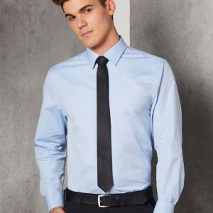 Benchmark Men's Pinpoint Oxford  L/S Shirt