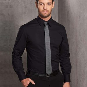 Benchmark Men's Cotton/Poly Stretch L/S Shirt