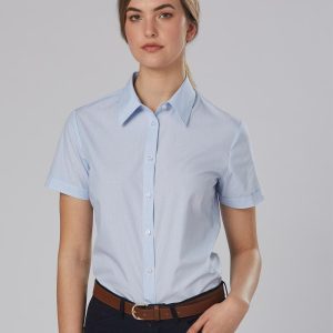 Benchmark Women's Fine Stripe S/S Shirt