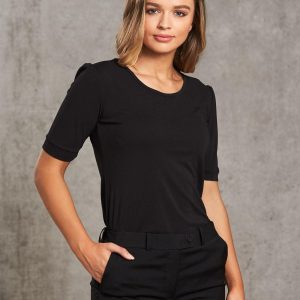 Benchmark Women's Scoop Neck T-Top