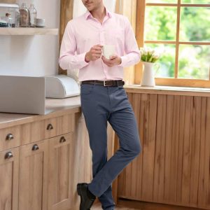 Benchmark Men's Jean Style Flexi Chino Pants