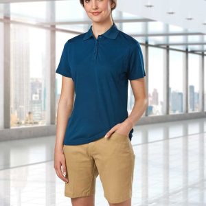 Benchmark Ladies' Stretch Cotton Chino Shorts