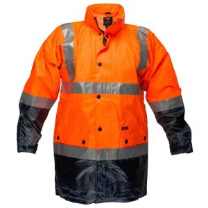 Portwest Eyre Hi-Vis Contrast Rain Traffic Jacket