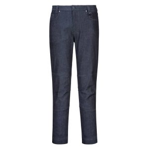 Portwest KX3 Denim Stretch Slim Fit Work Pants