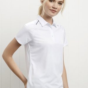 Bizcollection Womens Academy Short Sleeve Polo