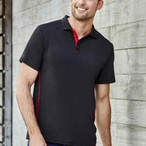 Bizcollection Mens Balance Short Sleeve Polo
