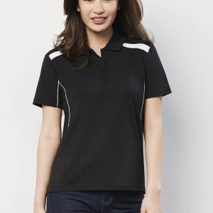 Bizcollection Womens United Short Sleeve Polo