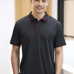 Bizcollection Mens Focus Short Sleeve Polo
