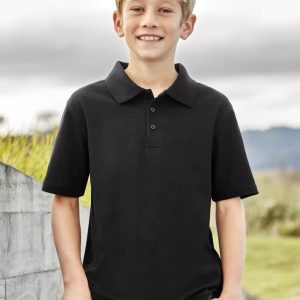 Bizcollection Kids Crew Short Sleeve Polo