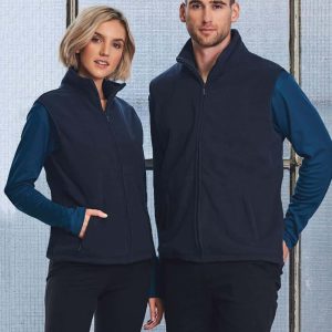 Winning Spirit Unisex polar fleece vest.