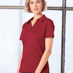 Winning Spirit Ladies' Cotton Back Truedry S/S Polo