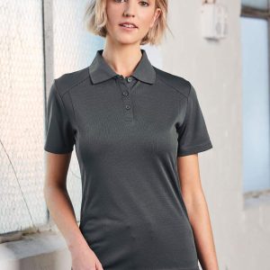 Winning Spirit ladies bamboo charcoal S/S Polo