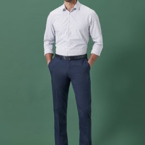Biz corporate Mens Renew Adjustable Waist  Straight Leg Pant