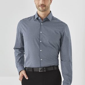 Biz corporate Mens Noah Long Sleeve Shirt