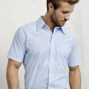 Bizcollection Mens Ambassador Short Sleeve Shirt