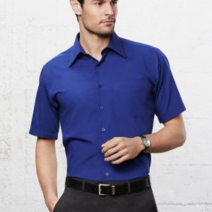 Bizcollection Mens Metro Short Sleeve Shirt
