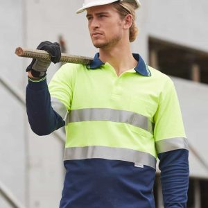 Aiw Men's Truedry Safety L/S 3M tape