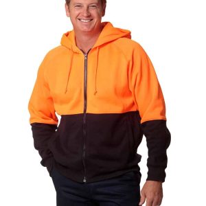 Aiw Hi-Vis Two Tone Fleecy Hoodie