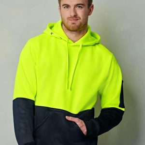 Aiw Hi-Vis Two Tone Kangaroo Pocket Hoodie