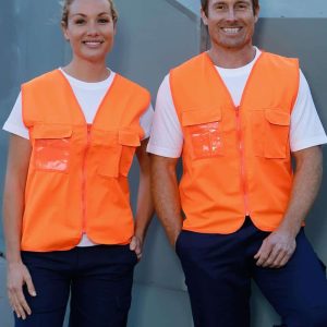 Aiw Hi-Vis Safety Vest with ID Pocket