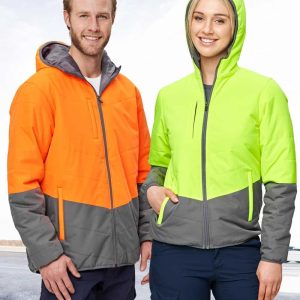 Aiw Hi-Vis Quilted Two Tone Safety Jacket