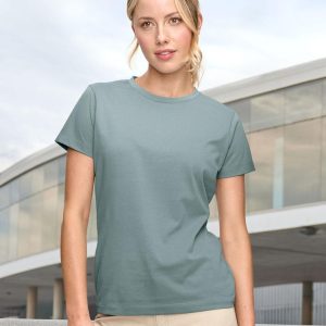 Winning Spirit Ladies' Premium Cotton Face S/S Tee Shirt
