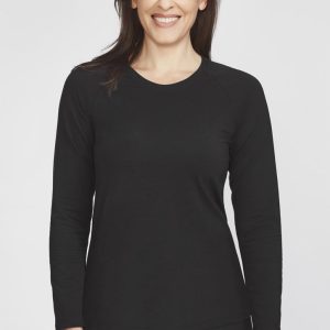 Biz Care Womens Performance Long Sleeve Tee
