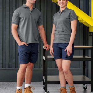 Aiw Unisex Cotton Stretch Ripstop Work Shorts